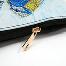 DIY Bird Special Shaped Diamond Painting Women Leather Chain Shoulder Bags