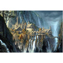 5D DIY Full Drill Diamond Painting Castle Mountain Cross Stitch Embroidery