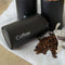 3pcs Tea Coffee Storage Canisters w/ Lid Kitchen Dry Nuts Space-saving Black