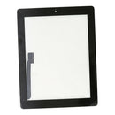 Front Glass Touch Screen Digitizer Replacement Black Fits for iPad 3rd & 4th