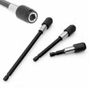 Magnetic Extension Extend Socket Hex Power Screwdriver Drill Bit Holder Black