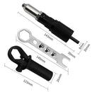 Riveting Tool Set With Cordless Riveting Drill