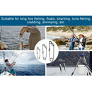 30x Stainless Steel Long Line Longline Clip for Fishing Snapper Tool 60mm