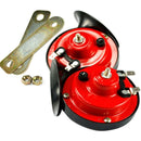Motor Bike Air Horn Black Red 120dB 12 volt Motorcycle Loud Sound Level