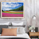 Blue Sky Flowers 5D DIY Full Round Drill Diamond Painting Rhinestones Decor