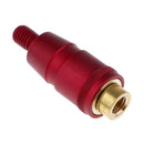 Fishing Landing Net Connector Head Screw Net Rod Quick Release Adapter Red