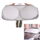 Car Collapsible Sunshade Shield Visor Front Rear Window Curtain Large Visor  Z