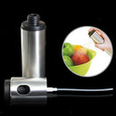 Stainless Metal Oil Sprayer Bottle For Cooking Salad Barbecue Pasta 18cm