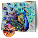 5D DIY Diamond Painting Peacock Full Square Rhinestone Picture Home Decor