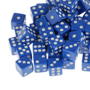 100Pc Acrylic 12mm Six Sided D6 Dice Die for Dungeons & Dragons Role Playing