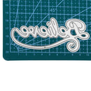 Letter Metal Cutting Dies Stencil Album Paper Cards Embossing Scrapbooking Craft