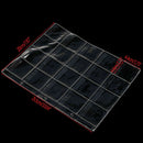 1X Clear 20 Pockets Plastic Coin Holders Storage Collection Money Album Case
