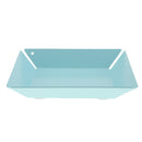 Iron Snacks Platter Jewelry Cosmetics Display Organizer Tray Blue Square S
