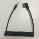 2.5mm to Male Flash PC Sync Cable Cord with Screw Lock for CANON 7D 5D II 1D 1DS