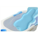 2PC Cute Bath Sponge Infant Bath Cushion Comfy and Skid Proof Bathing Mats
