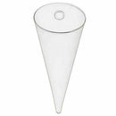 Cone Hanging Glass Flower Planter Vase Terrarium Container Home Garden Deco
