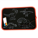 Portable Soft Double-sided Graffiti Draw Mat Water Chalk DIY Paint Pad Gift A
