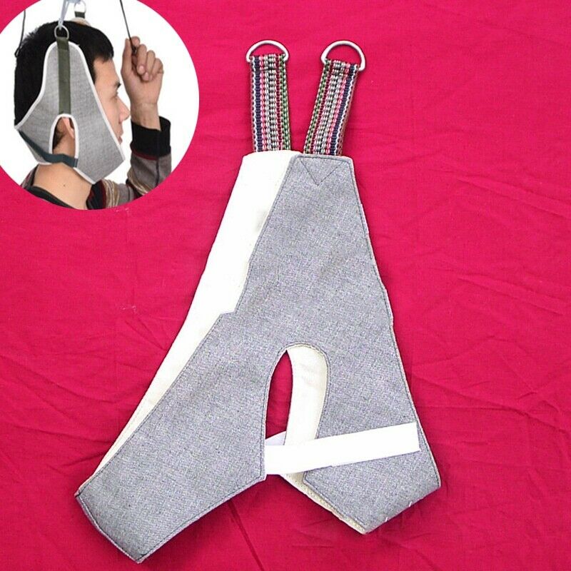Cervical Traction Belt Neck Massager Neck Back Stretcher Bnads Adjustment C G5G3