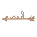 His and Hers Arrow Chair Signs for Wedding Decoration, Home Decor Wood