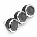 3x Air  Knob Car A/C Heater Control Switch For Mazda black Useful JJJ