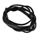 car Boat 4M U type rubber sealing strip Black
