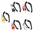 Motorcycle Telescopic Brake Clutch Levers for Yamaha R3 R25 YZF R1 R6 Orange