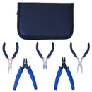 1 Set/5pcs Stainless Steel Pliers Jewelry Making ,Repairing Tool Kit