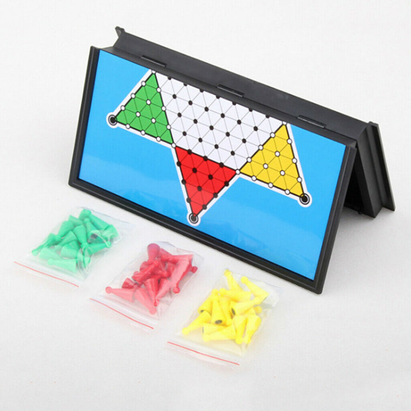 Chinese Checkers Hexagon Games Toys For Children Travel Gift