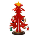 Wooden DIY Christmas Tree Desktop Ornament Hanging Pendant Home Decoration