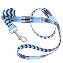 0.79" x 39.37" Dog Leash Rope Nylon Printed Pet Dogs Walking Lead Leash_