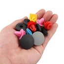 500Pcs/Bag Mixed Door Trim Pin Fastener Push Bumper Rivet Panel Retainer Clip