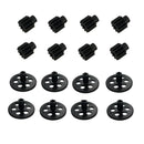 16x Motor Gears Pinion For Xs809 Xs809hc Xs809hw Rc Drone, Black