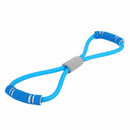 4PCS Latex Rubber Resistance Stretch Band Rope Fitness Exercise Pilates Yoga asd