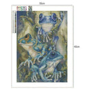 5D Diy Full Drill Diamond Painting Animal Cross Stitch Kit Decor Embroidery