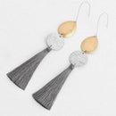 Tassel Earrings Fashion Jewelry Ladies Drop Large High-Q Alloy Fringe Long