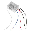 1 Channel ON/OFF 220V Digital Wireless Remote Control Switch for Light Lamp A