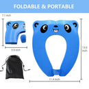 Portable Toilet Training Seat for Toddlers. Large Upgraded Folding Travel P