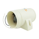 Marine Boat Electric In Line Bilge Air Blower 3 inch 145 CFM 12V (White)