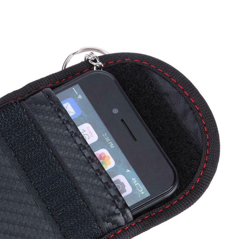 Car Key Bag Fob Signal Blocker Faraday Bag Signal Blocking Shielding Pouch
