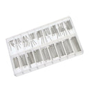 180Pcs Watch Strap Band Cotter Pins Stainless Steel Links Strap 8mm-26mm