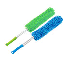 2pcs Non-stretching Microfiber Duster Telescopic Dust Brush Home Car Cl UIE