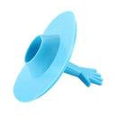 Rubber Trendy Washroom Hand Shape Sink Plug Water Sink Bathtub Stopper