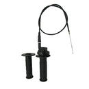 7/8 Inch Twist Handle Throttle Grip Tube & Cable for 110cc 125cc Pit Dirt Bikes