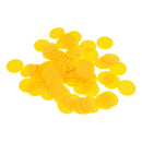 Portable 2 Set/200pcs Yellow+Green Plastic Bingo Markers Tokens for Kids Toys