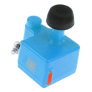 5V Motorized Bike Friction Generator Dynamo Dual USB Interface Charger Blue