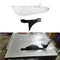 Clear Plastic Protective Table Saw Cover Guard Security Shell for 7-12" Saw