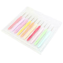 10pcs Sewing Hooks Needles Aluminium Crochet Knit Weave Craft Yarn Supplies