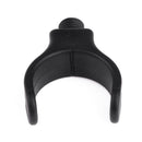 5pcs M3/8in Black Nylon Plastic Carp Fishing Rod Pole Holder Bracket Heads