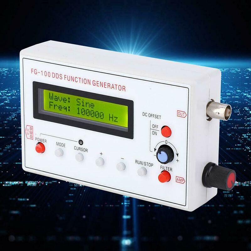 FG-100 DDS Function Signal Generator Module Good Accuracy Frequency Counter  Ew