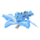 New Bridal Wedding Orchid Flower Hair Clip Barrette Women Girls Accessories